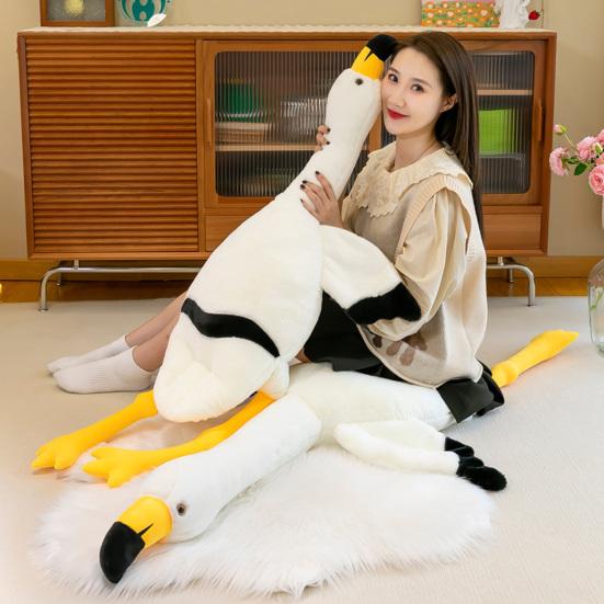 Fascinating Sleeping Pillow Full Washable Pink Filling Gift Giving Plushie Flamingo Plush Toy Kid Toy