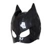 Bat Mask Headgear Latex Cosplay Headgear Halloween Night Dance Party Adult Masquerade Mask Latex Mask for Men Women Anime