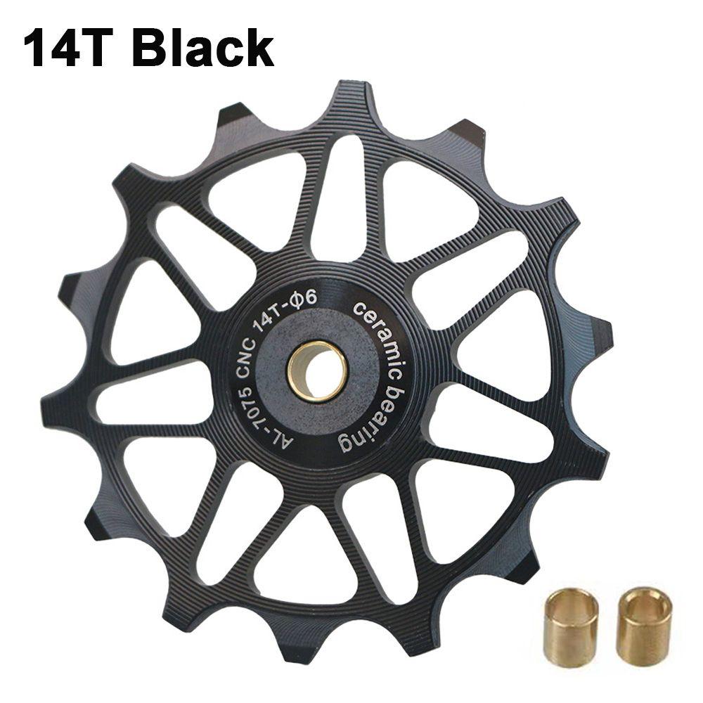 14T Rear Derailleur Pulley Ceramic Pulley Rear Derailleur Road Bike Bearing MTB Ceramic Bearing
