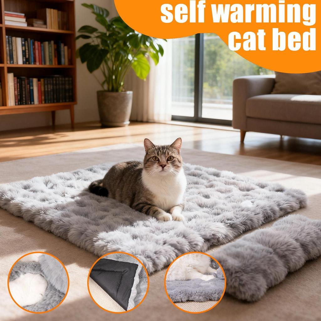 Pet Bed Non-Slip Warm Soft Mattress Pet Supplies Cat Sleeping Mat Dog Bed For Small Medium Large Puppy Kitten Indoor Home Couch