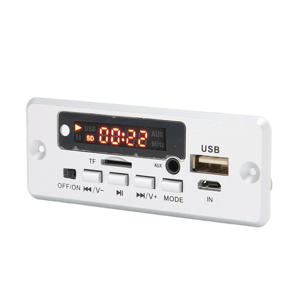Плата декодирования 12В 02EA Плата декодирования MP3 с USB-портом Поддержка карты памяти и U-диска