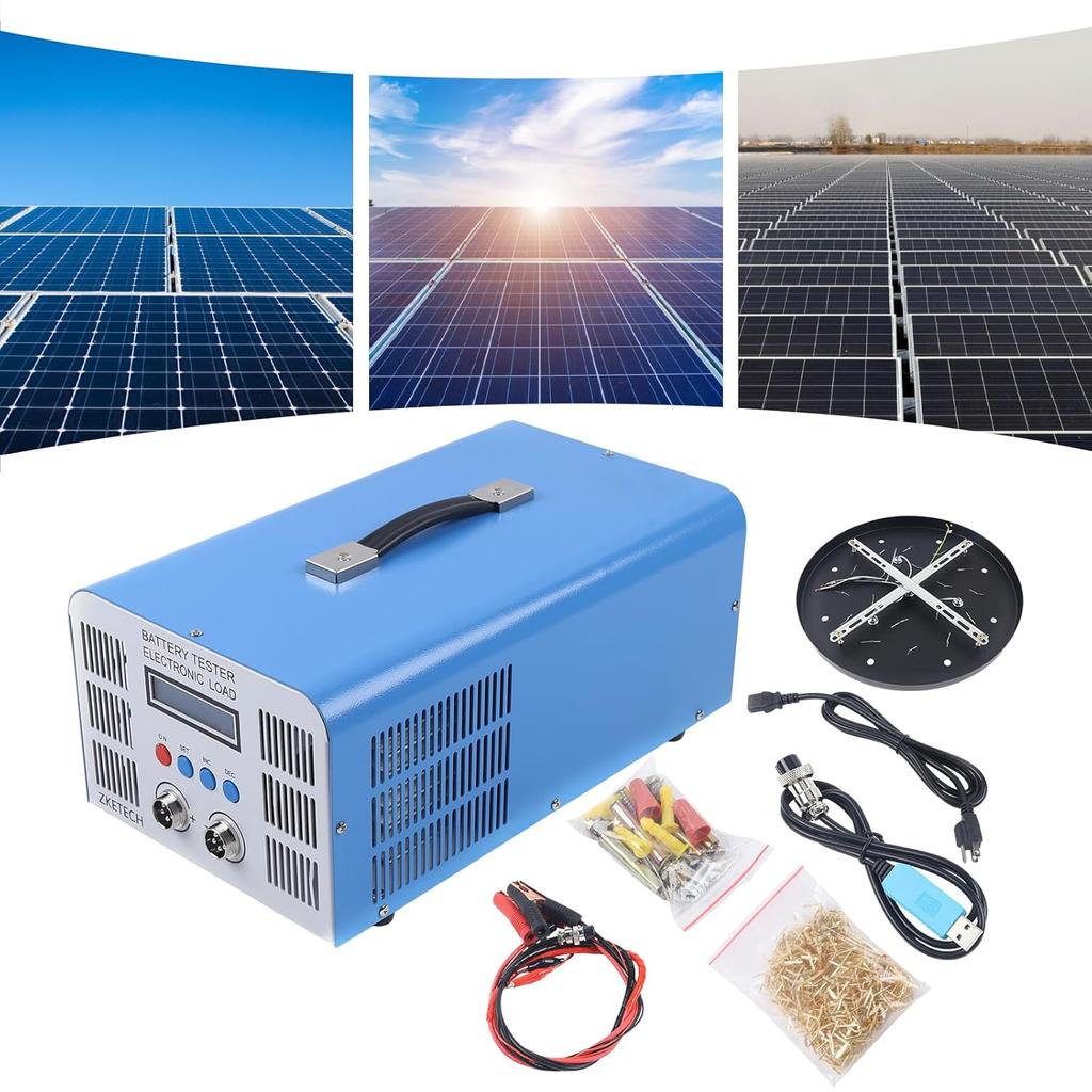 200 Вт 110 В EBC-A40L 5 В Тестер емкости литиевых аккумуляторов высокого тока 40 А Ручной тестер емкости заряда-разряда аккумулятора