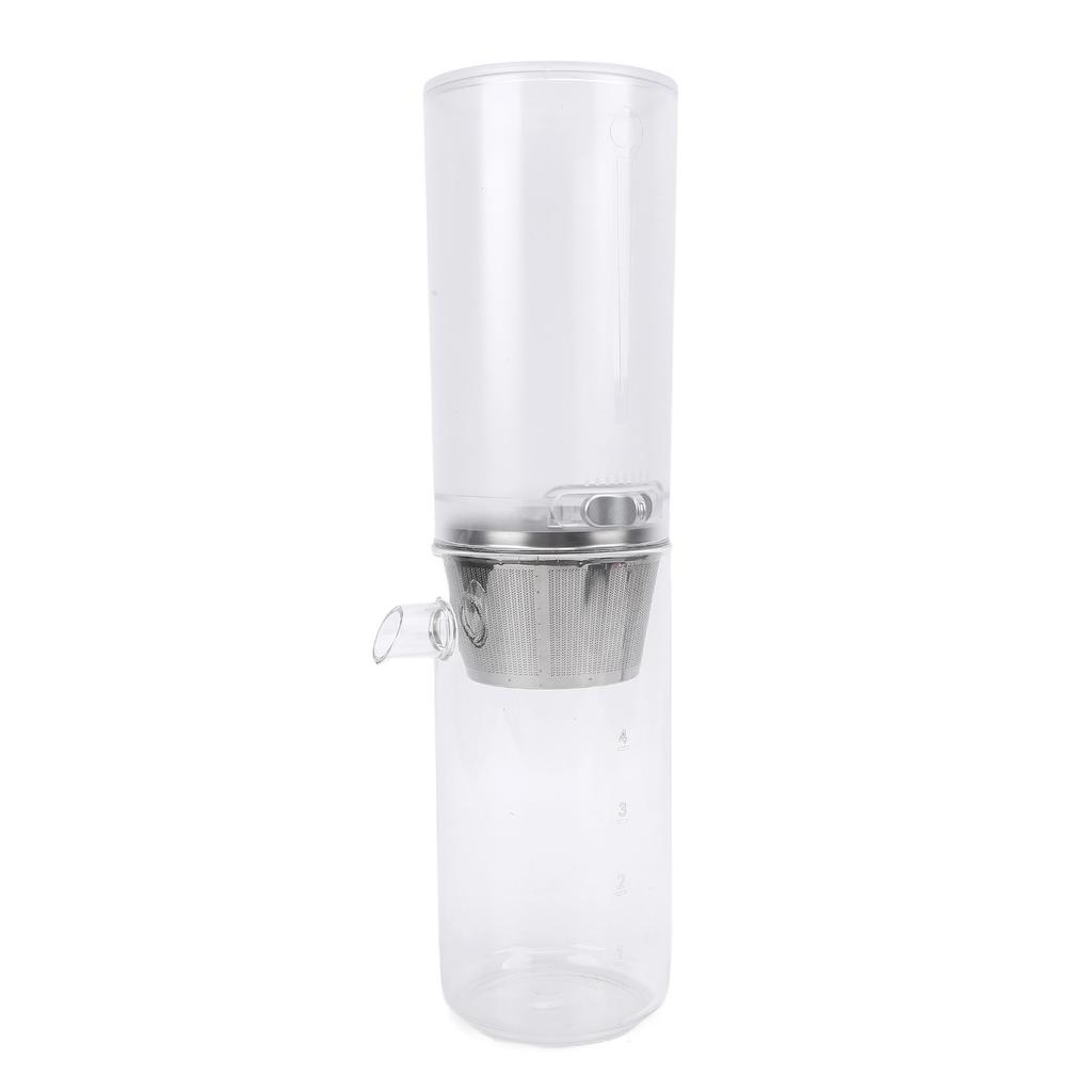 Ice Drip Coffee Maker Adjustable Speed Portable Easy Cleanup 400ml High Borosilicate Glass Iced