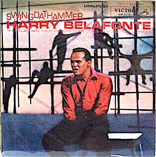 Виниловая пластинка HARRY BELAFONTE Swing Dat Hammer SHP5170 RCA 1963 Япония Джаз Б/У