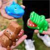 Color Optional Creative Mini Small Size Crocodile Mouth Dentist Bite Finger Game Funny Gags Toy for Kids Play Fun