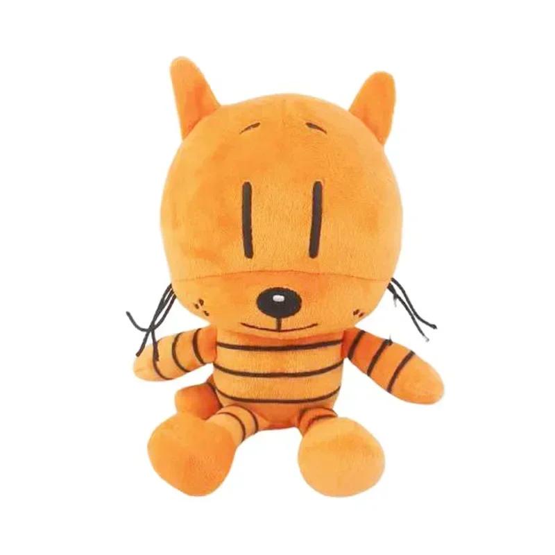 22cm Anime Dog Man Plush Toys Dogman Soft Stuffed Dolls Cartoon Petey Cat Puppy Dogs Animals Plushies Christmas Birthday Gifts