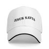 Vintage Catholic Bible Jesus Saves Golf Hat Unisex Women Snapback Hat Daily All Seasons Travel Hats Cap