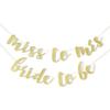 Miss To Mrs Banner - Bridal Shower Banner,Bachelorette Party,Engagement,Bridal Shower Party Decor,Wedding