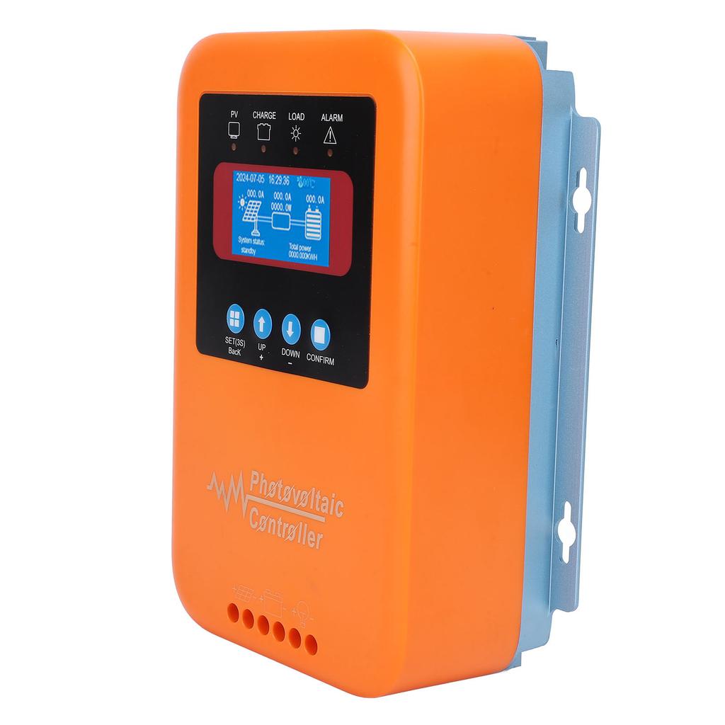 MPPT Контроллер заряда солнечной батареи 12В 24В 36В 48В Регулятор аккумулятора солнечной панели ЖК-дисплей с подсветкой 80А Фотоэлектрический