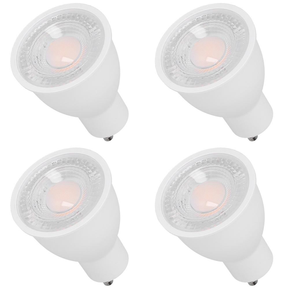 4 Pack GU10 LED Spotlight Bulbs 10W Embedded LED Bulbs Long Lifespan LED Bulbs Hotel