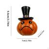 Halloween Pumpkin Decoration Decorative Statue Resin Table Centerpiece Ornament Tabletop for Home