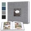 6in Linen Cover Photo Album Interleaf Type Memory Book Large Scrapbook Album  Baby Growth