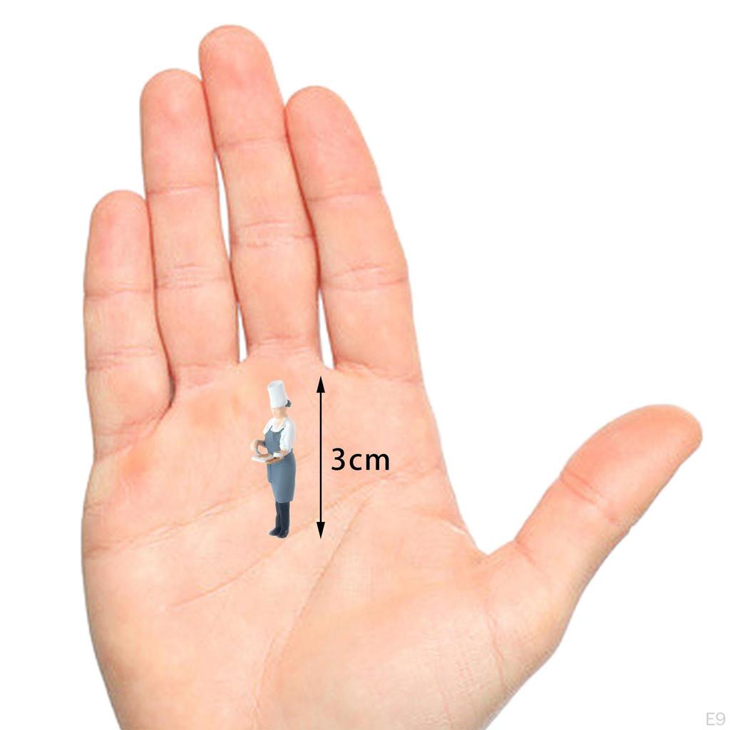 Фигурки Строительная сцена 1:Раскрашенные фигурки в масштабе 64