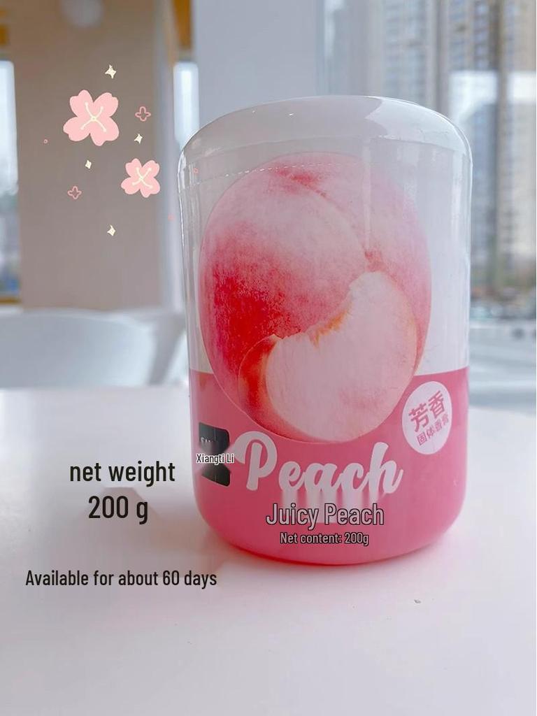 Автомобильный освежитель воздуха - Аромат персика, ананаса, винограда, Долговечный устранитель запахов для туалетов