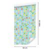 Summer wallpaper celadon and mint for living room and bedroom 50x1000