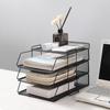 Papers Rack A4 File Storage Tray Desktop Organizer Stackable File Rack Simple   Documents