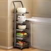 Multipurpose Carbon Steel Kitchen Storage Rack