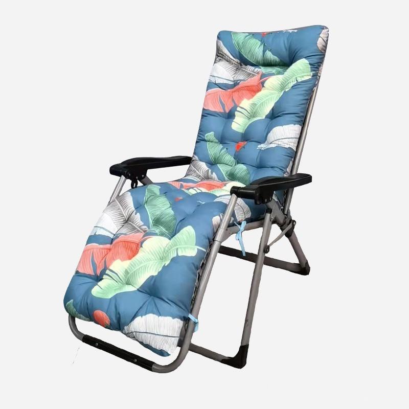 Подушка Мягкая палуба Длинная скамья для отдыха Кресло-шезлонг Подушка для отдыха на открытом воздухе Водонепроницаемый шезлонг Подушка для садового кресла