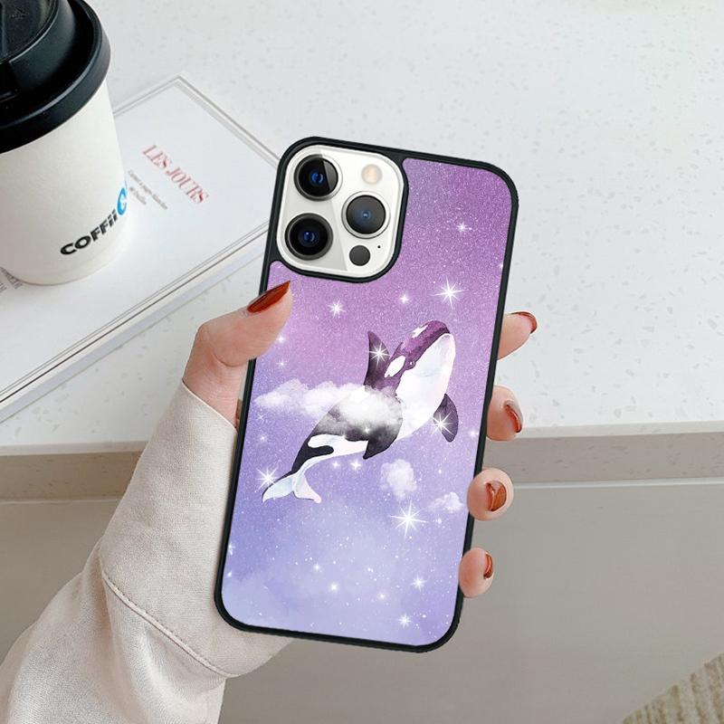 Косатки Морские животные Чехол для телефона Для iPhone 17 Air 16 pro max 15 14 plus 12 13 Чехол-ракушка coque