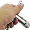 SUOBIE Adjustable T Handle Ratchet Tap Reamer Hand Wrench M3 M4 M5 M6 M8 Metric Machine Screw Thread Plug Tool Thread Lock3