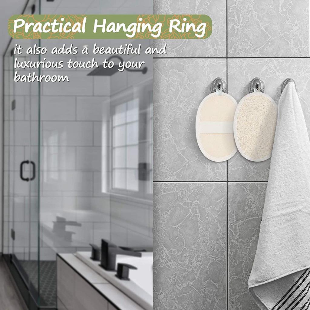 2 шт. отшелушивающей губки, натуральное полотенце, губка-скраб для тела, перчатки для мужчин и женщин, подходят для купания в спа-центре