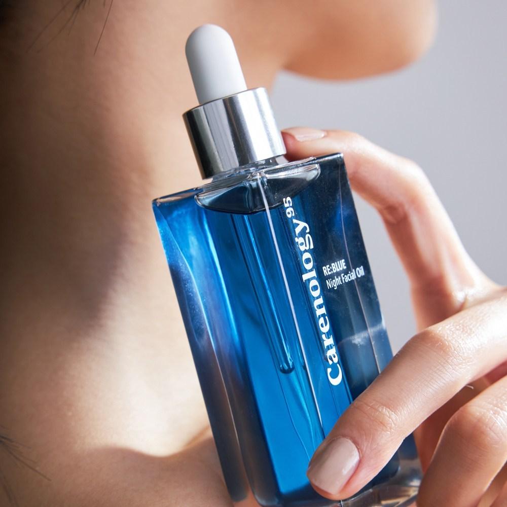 CARENOLOGY Reblue Night Facial Oil 50ml/Moroccan Blue Tanzi/OILLIV Moisturizing Soothing Oil