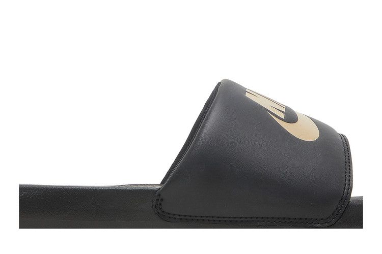 Nike Victori One Slide Black Metallic Gold