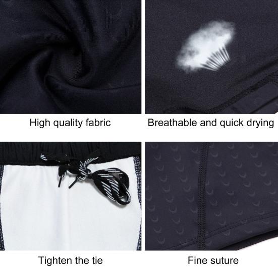 Men Swimming Trunks And Cap Quick Dry Stretchy Bathing Suit Diving Boxer