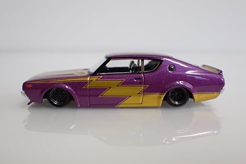 BoostGear Custom AOSHIMA Масштаб 1/64 Гранд Чемпион 15-е издание Kenmeri GT-R Модель 1973 года (KPGC110) BoostGear Пользовательский цвет (Без базы, коробка в комплекте) Финис