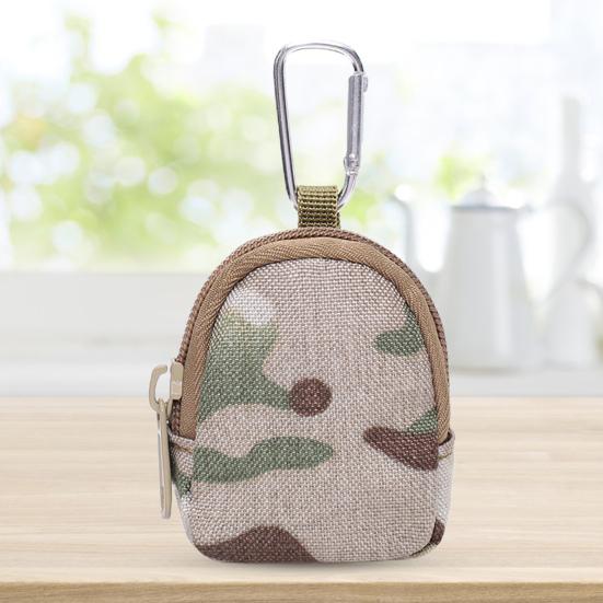 Универсальный открытый держатель для ключей на молнии, устойчивый к царапинам и разрыву