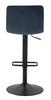 Bar Stool With Lift High Navy Cm 43X49,5X85,5-107(Seat Cm 61-82,5) Set 2Pcs