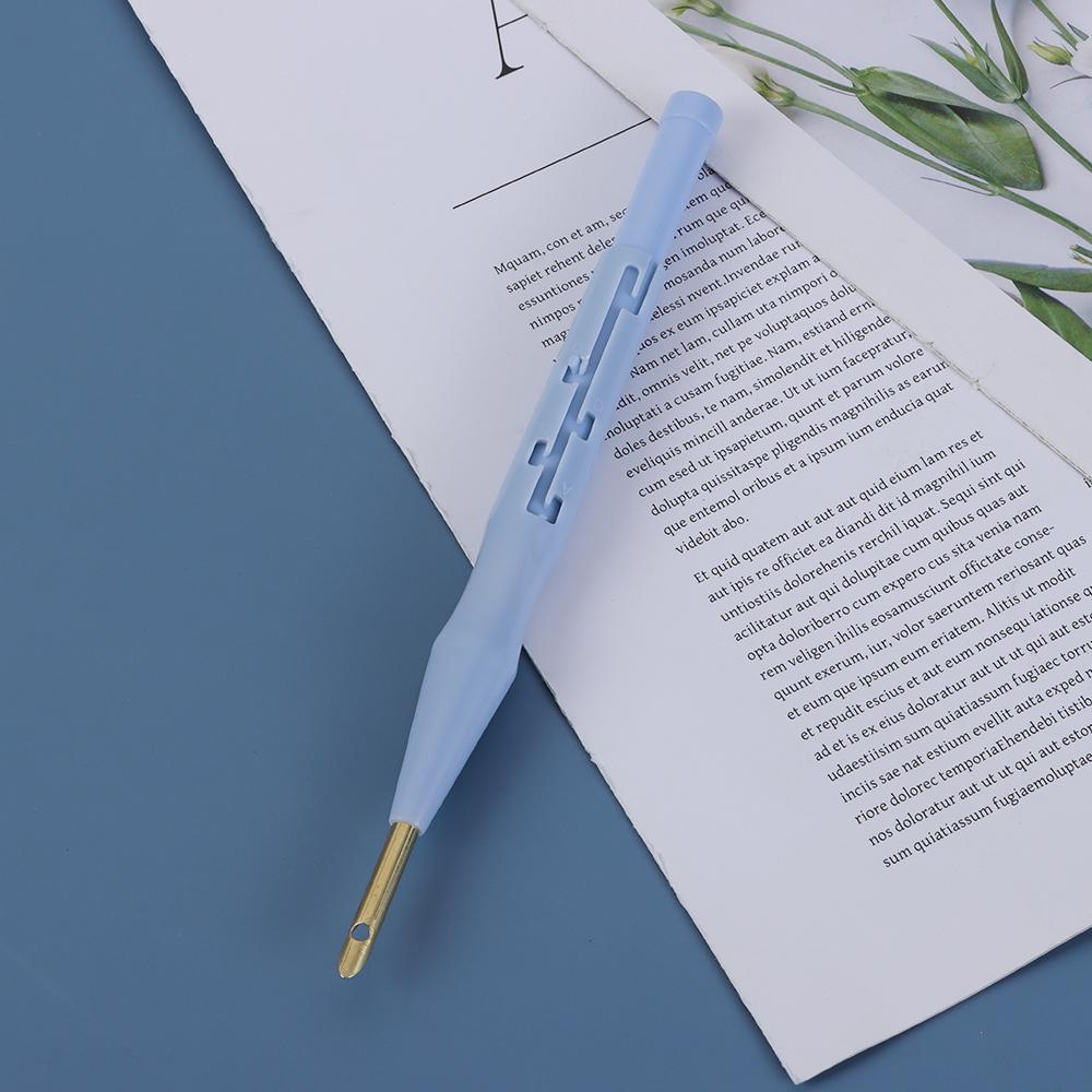 DIY Magic Adjustable Weaving Tool Knitting Needles Tool Threader Needles Embroidery Needle Pen