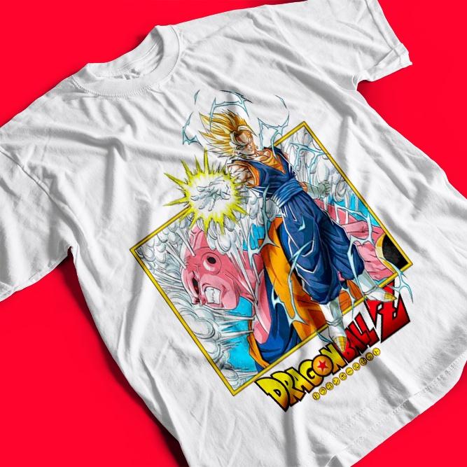 Аниме Dragon Ball Сон Гоку Мужская Женская Летняя Футболка Принт Харадзюку Оверсайз Короткий Рукав Свободная Повседневная Удобная Y2k Топ