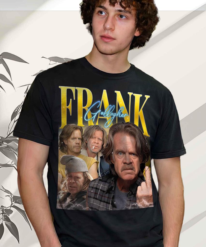 Frank Gallagher Collage T-Shirt and kids tshirt: Shameless TV Show Fan Apparel