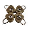 Mini Heart Shaped Lock with Key Wedding Keyed Padlocks Vintage Diary Book Suitcase Lock Mini Padlock for Anniversary