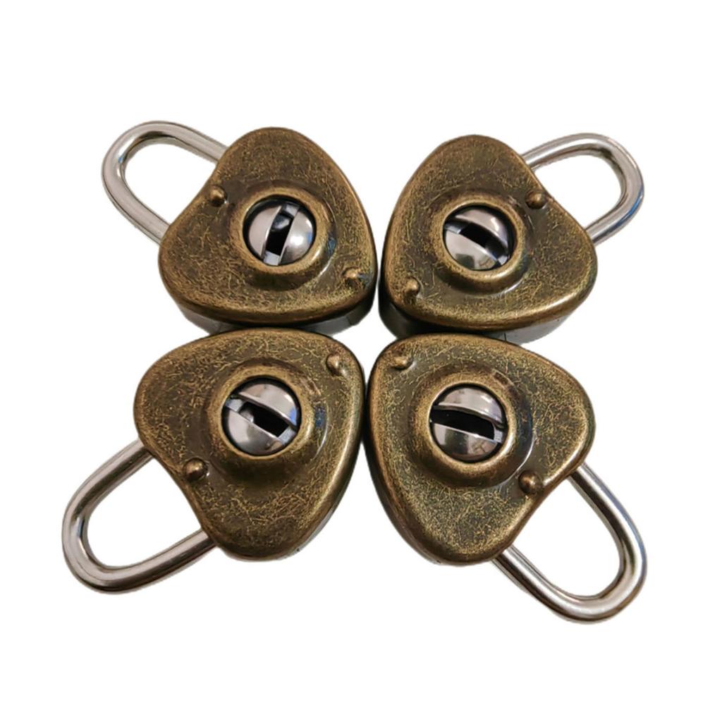 Mini Heart Shaped Lock with Key Wedding Keyed Padlocks Vintage Diary Book Suitcase Lock Mini Padlock for Anniversary