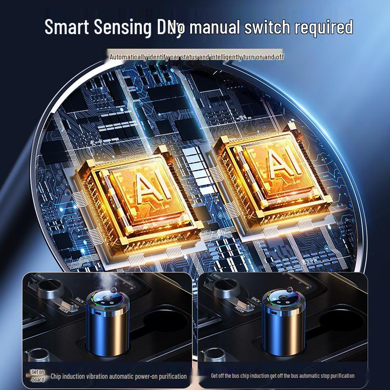 Умная ароматерапия для автомобиля AI-аромат: Автоматический распылитель и высококлассный увлажнитель
