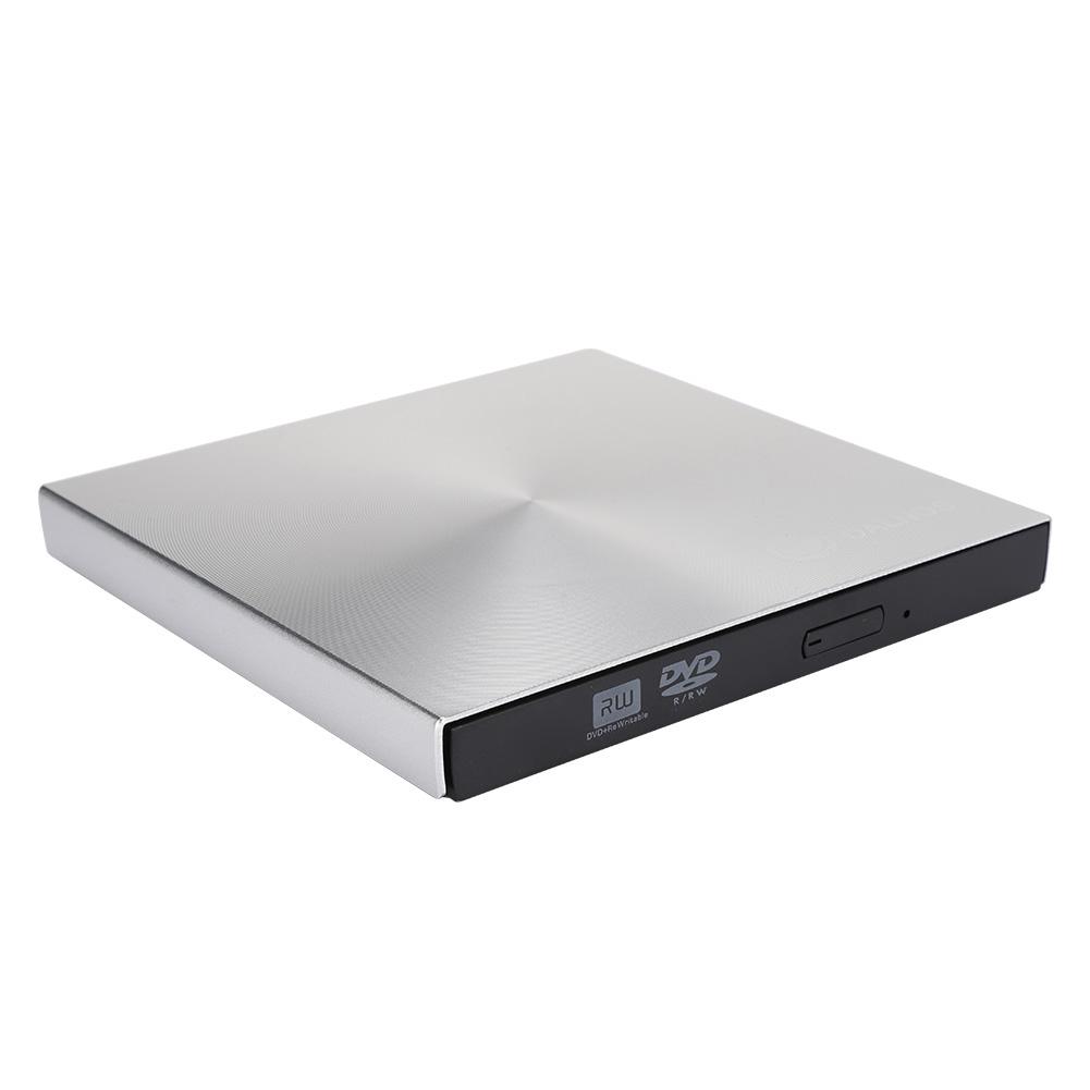 USB3.0 привод настольный ноутбук внешний оптический привод DVD-рекордер для WIN98 ME 2000 XPSilver