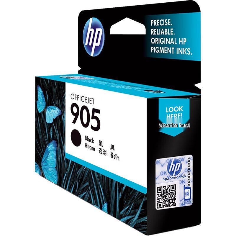HP 905 Original Black Ink Cartridge