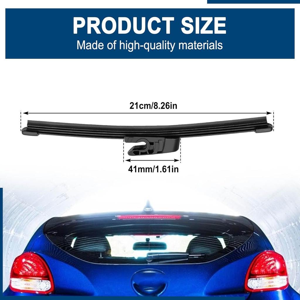 Задняя щетка стеклоочистителя, совместимая с Hyundai Veloster 2012-2016, Замена OE номера 988112V000-L8 (1 шт)