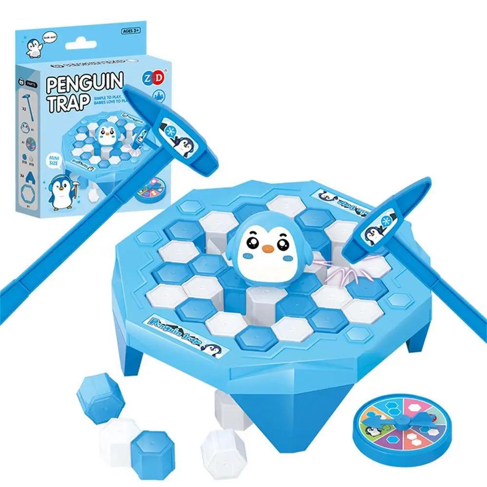 Trend Kids Toys Parent-Child Family Party Save Penguin Ice Block Breaker Trap Kids Adults Board Game Stress Reliever Fidget Toys