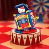 Sanrio Keeppley Строительные блоки Волшебный цирк Хангёдон Почакко Куроми Хелло Китти Пазл Кирпичная фигурка Игрушка На Рождественские подарки