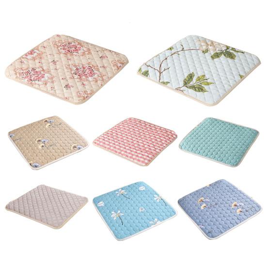 Подушка на стул с ремнями пылезащитная декоративная полиэстеровая подушка для домашнего ресторана, обеденного табурета для ежедневного использования