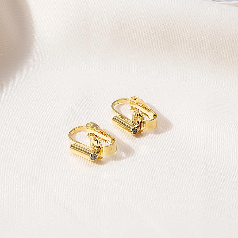 Конвертер для непроколотых ушей для сережек-гвоздиков и спиралей (1 пара)