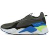 Rs-X Cushioning Lightweight Slip-Resistant Durable Low-Top Casual Running Shoes Men Sneaker Gray Blue White 369579-12