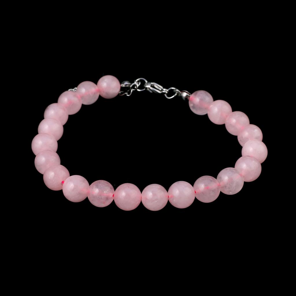 1Pc, Energy Natural Stone Round Beads Bracelet, Bohemian Style Reiki Healing Crystal Amethyst Agate Gemstone Bracelets for Women Men Jewelry Gifts