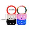 6Pcs/set Multiple Color Silicone Ring Bands Silicone Anti Slip Rubber Bands Reusable Anti-Lost Hollow Silicone Band Ring