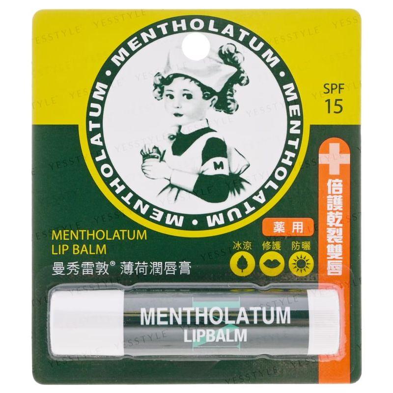 Rohto Mentholatum - Бальзам для губ SPF 15 Мятный