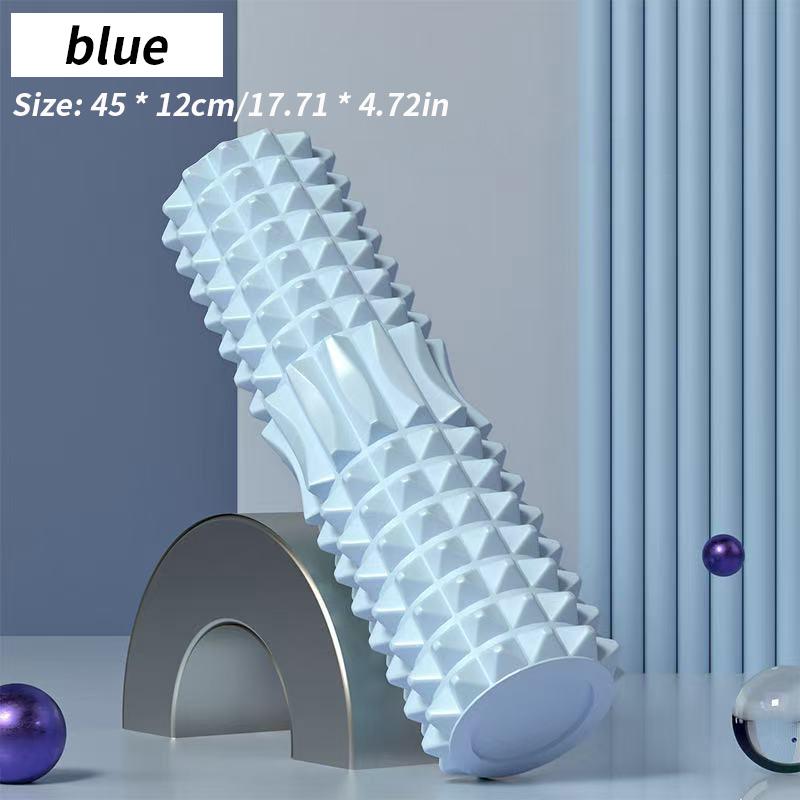 1 штука - сверхнагрузочный массажный ролик пенопластовая ось йога-колонна массажная палка - подходит для домашних упражнений и расслабления мышц