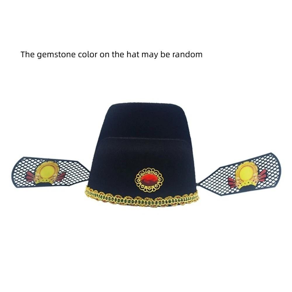 Hat Cabridegroom Cap Number One Scholar Cap Black Gauze Cap Chinese Style Hat Hanfu Accessories